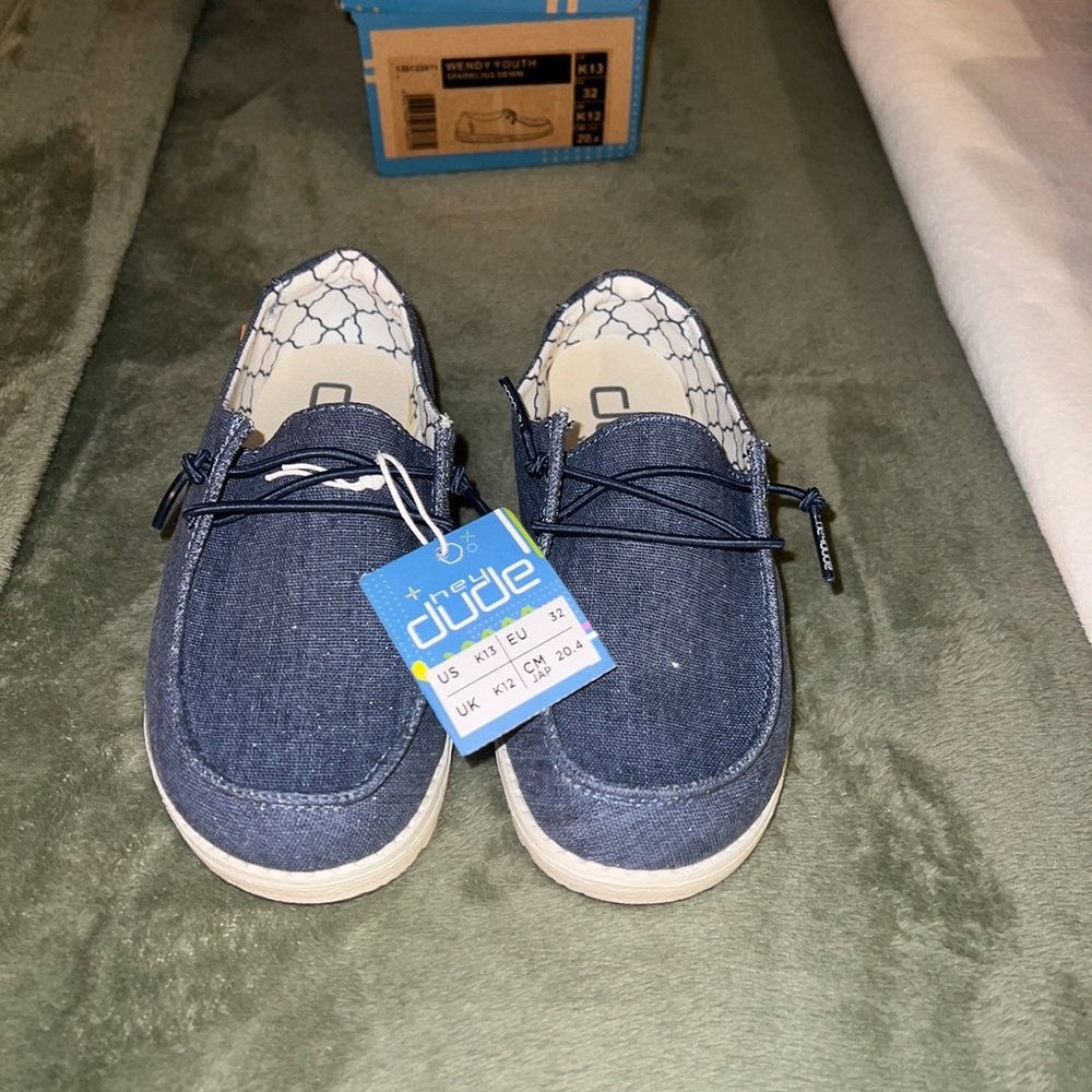 Hey Dudes Youth Wendy Sparkling Denim